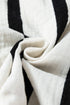 Stripe Crinckled Ruffled Sleeve Button up Loose Shirt